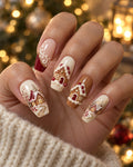 Gingerbread Village I design preview on hand