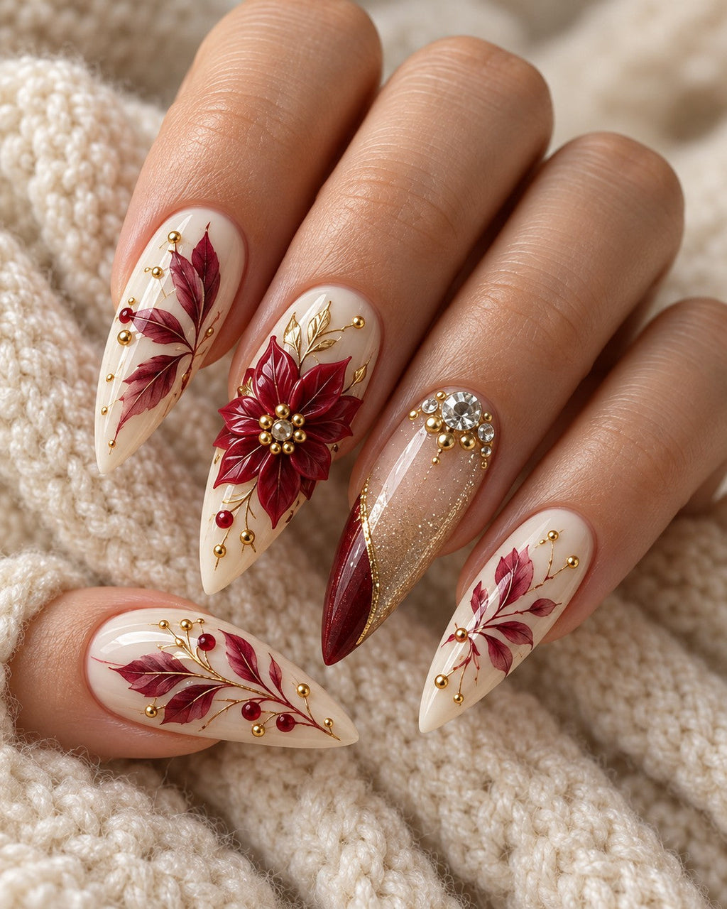 Poinsettia Atelier on hand