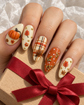 Autumn Leaf Latte on hand