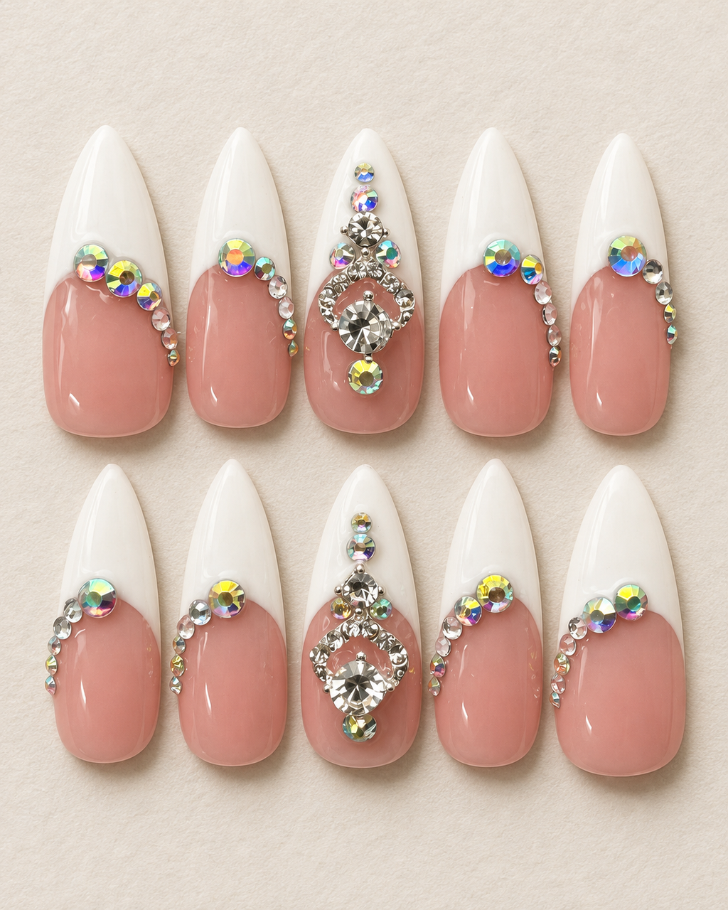 Crystal French Bridal studio set