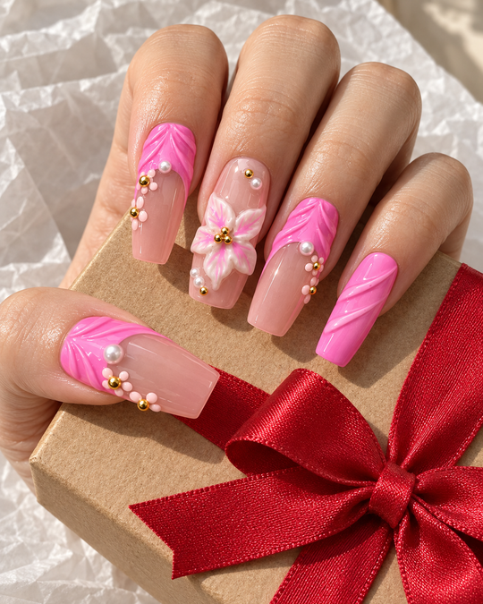 Pink Lily & Pearl on hand