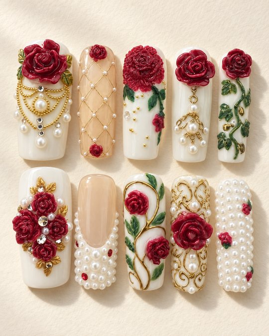 Rose Pearl Romance studio set