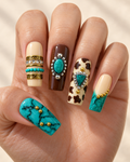 Turquoise Western on hand