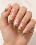 Design Your Own example press-on nails on a hand